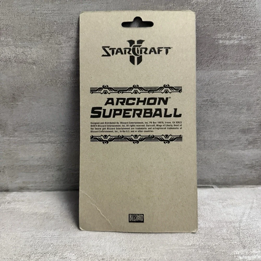 Blizzard StarCraft Archon Superball Blizzcon 2014 Glow In the Dark New Ball‎
